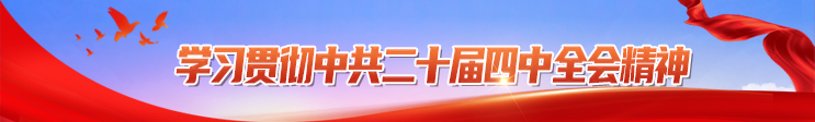 學習貫徹中共二十屆四中全會精神